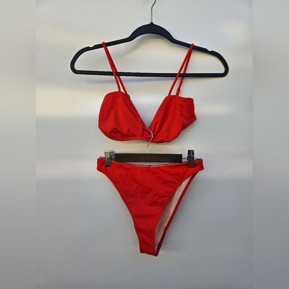 Red Women's Bikini Set